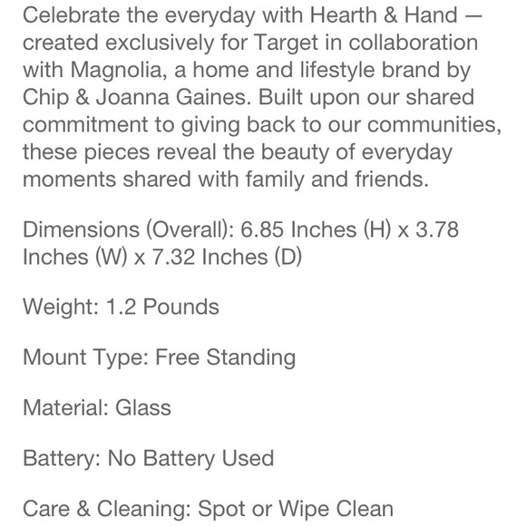 NEW! HTF Hearth & Hand oil and vinegar set - Picture 6 of 8